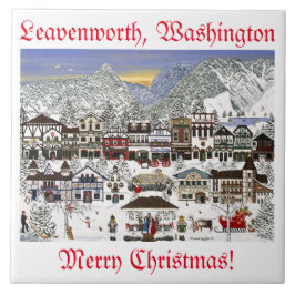 Feiern Sie Ihren Urlaub in Leavenworth Fliese