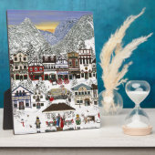 Feiern Sie Ihren Urlaub in Leavenworth Fotoplatte (Seite)