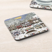 Feiern Sie Ihren Urlaub in Leavenworth Getränkeuntersetzer (Linke Seite)