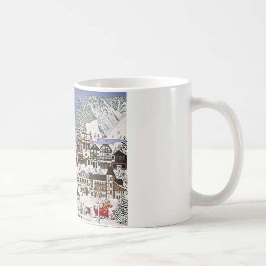 Feiern Sie Ihren Urlaub in Leavenworth Kaffeetasse (Rechts)