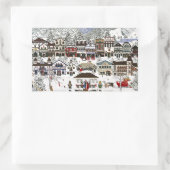 Feiern Sie Ihren Urlaub in Leavenworth Rechteckiger Aufkleber (Tasche)