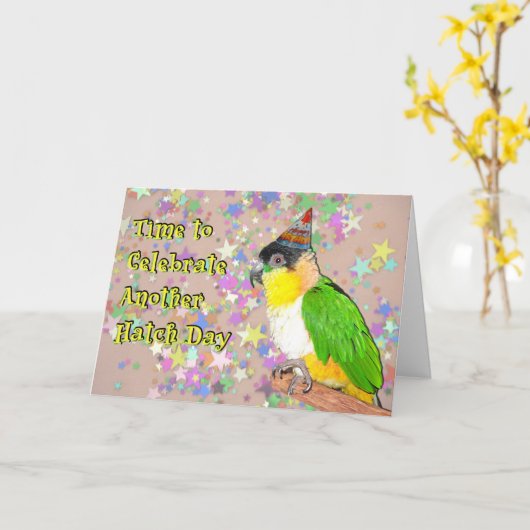 Feiern Sie im Lied Karte (Gelbe Blume)