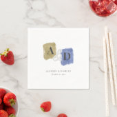 Feiern Sie im Stil! Personalisierte Monogramm-Hoch Serviette (Beispiel)