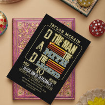 Feiern Sie jedes Alter: Der Mann, der Mythos, die