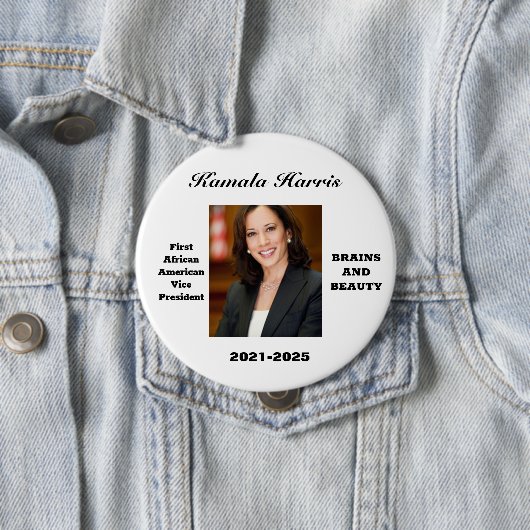 FEIERN SIE KAMALA HARRIS BUTTON (Beispiel)