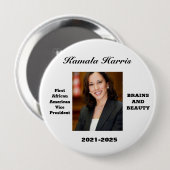 FEIERN SIE KAMALA HARRIS BUTTON (Vorne & Hinten)