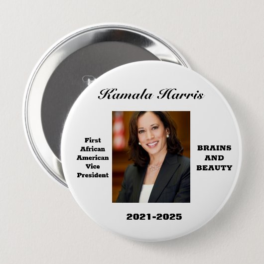 FEIERN SIE KAMALA HARRIS BUTTON (Vorne & Hinten)