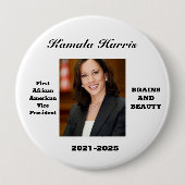 FEIERN SIE KAMALA HARRIS BUTTON (Vorderseite)