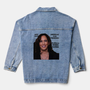 FEIERN SIE KAMALA HARRIS   JEANSJACKE