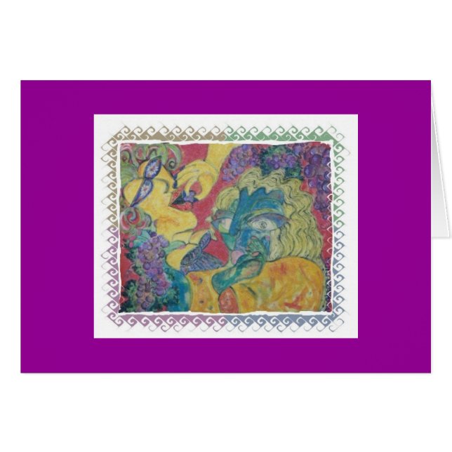 Feiern Sie Karte (Vorderseite (Horizontal))