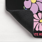 Feiern Sie Köpfe aller Art Blumen Neurodiversität Mousepad (Ecke)