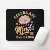 Feiern Sie Köpfe aller Art Sped-Lehrer Mousepad (Mit Mouse)