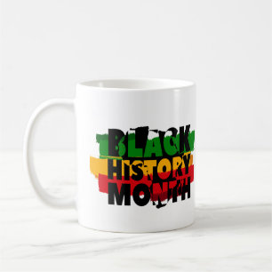 Feiern Sie Kultur und Inspiration der Schwarzen Ge Kaffeetasse
