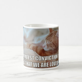 Feiern Sie LIEBE - bestste Überzeugung ist Kaffeetasse