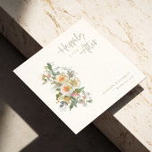 Feiern Sie Liebe! Personalisierte Wildblume Serviette