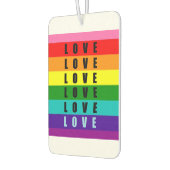 Feiern Sie Liebe, Stolz und Authentizität Autolufterfrischer (Links)