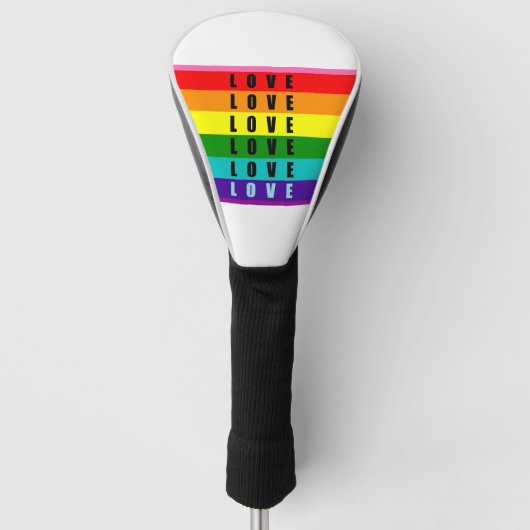 Feiern Sie Liebe, Stolz und Authentizität Golf Headcover (Vorderseite)