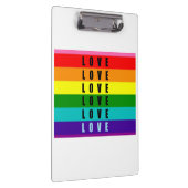 Feiern Sie Liebe, Stolz und Authentizität Klemmbrett (Rechts)