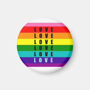 Feiern Sie Liebe, Stolz und Authentizität Magnet