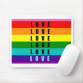 Feiern Sie Liebe, Stolz und Authentizität Mousepad (Mit Mouse)