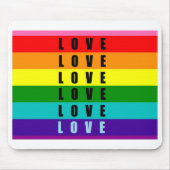 Feiern Sie Liebe, Stolz und Authentizität Mousepad (Vorne)