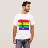 Feiern Sie Liebe, Stolz und Authentizität T-Shirt (Vorne ganz)