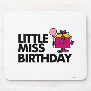 Feiern Sie Little Miss Birthday Mousepad