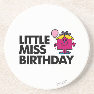 Feiern Sie Little Miss Geburtstag Getränkeuntersetzer