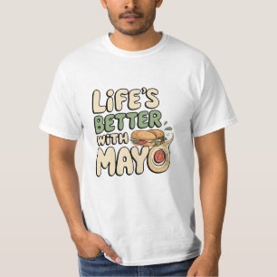 Feiern Sie Mayo-Liebe mit Adorable Artwork T-Shirt