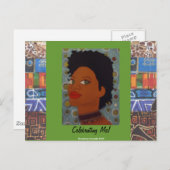 Feiern Sie mich! Postkarte (Vorne/Hinten)