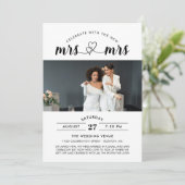 Feiern Sie mit dem neuen Foto Einladung (Stehend Vorderseite)