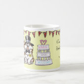 "Feiern Sie mit der königlichen Hochzeits-Tasse Kaffeetasse (Mittel)