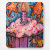 Feiern Sie mit einem kleinen Kuchen Mousepad (Vorne)