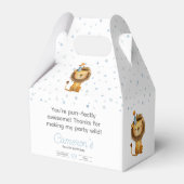 Feiern Sie mit einem Roar! Jungs Löwe zum Geburtst Geschenkschachtel (Vorderseite)