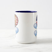 Feiern Sie mit Trumpf Zweifarbige Tasse (Mittel)