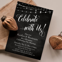 Feiern Sie mit uns! Chalkboard String Lights