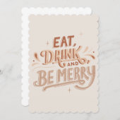 "Feiern Sie mit uns die Magie der Weihnachtszeit!" Einladung (Vorne/Hinten)