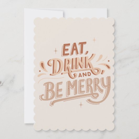 "Feiern Sie mit uns die Magie der Weihnachtszeit!" Einladung (Vorderseite)