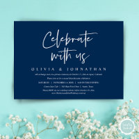 Feiern Sie mit uns, Lässiges Hochzeitsfeier-Party