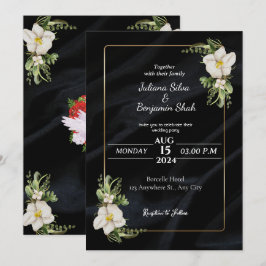 Feiern Sie mit uns Liebe | Hochzeit invita Einladung