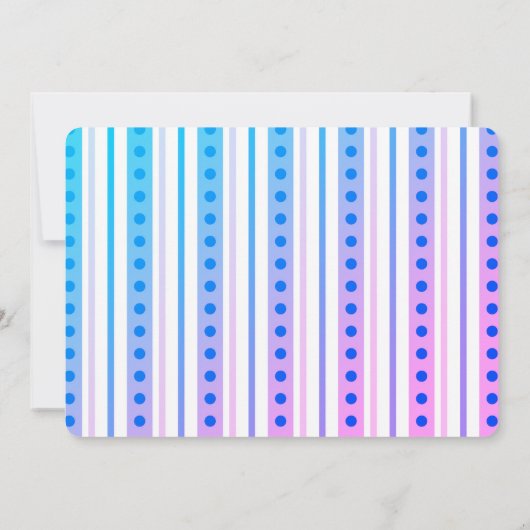 Feiern Sie mit uns mit einer individuellen Einladu Ankündigung (Rückseite)