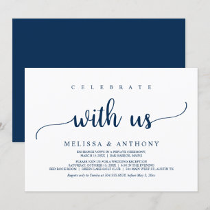 Feiern Sie mit uns, rustikales Hochzeits-Dinner fü Einladung