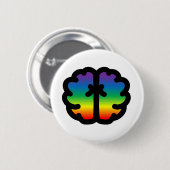 Feiern Sie Neurodiversity! Button (Vorne & Hinten)