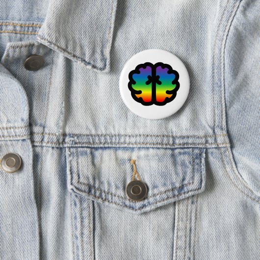 Feiern Sie Neurodiversity! Button (Beispiel)
