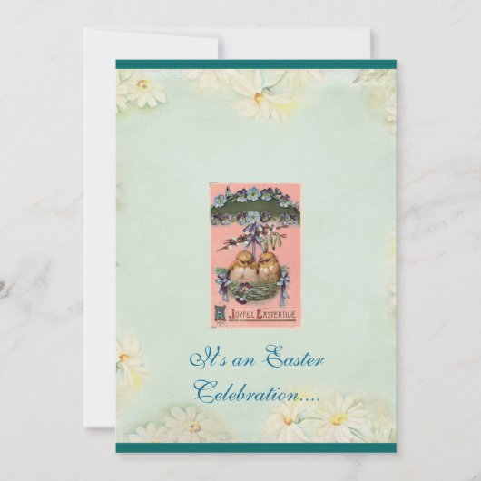 Feiern Sie Ostern-Einladung Einladung (Vorderseite)