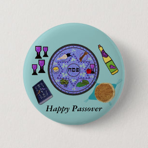 Feiern Sie Passahfest Button