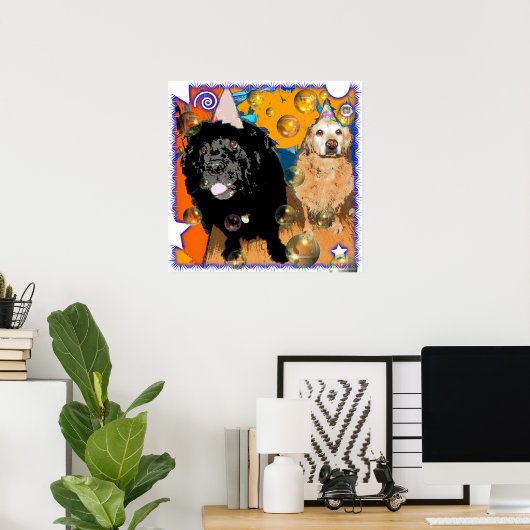 Feiern Sie! Poster (Heimbüro)