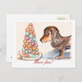 Feiern Sie! Postkarte (Vorne/Hinten)