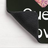Feiern Sie Quee Liebe Diesen Valentinstag Mousepad (Ecke)