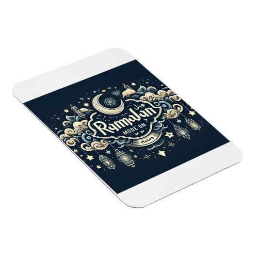 Feiern Sie Ramadan mit Ramadan ModeOn Magnet (Rechte Seite)